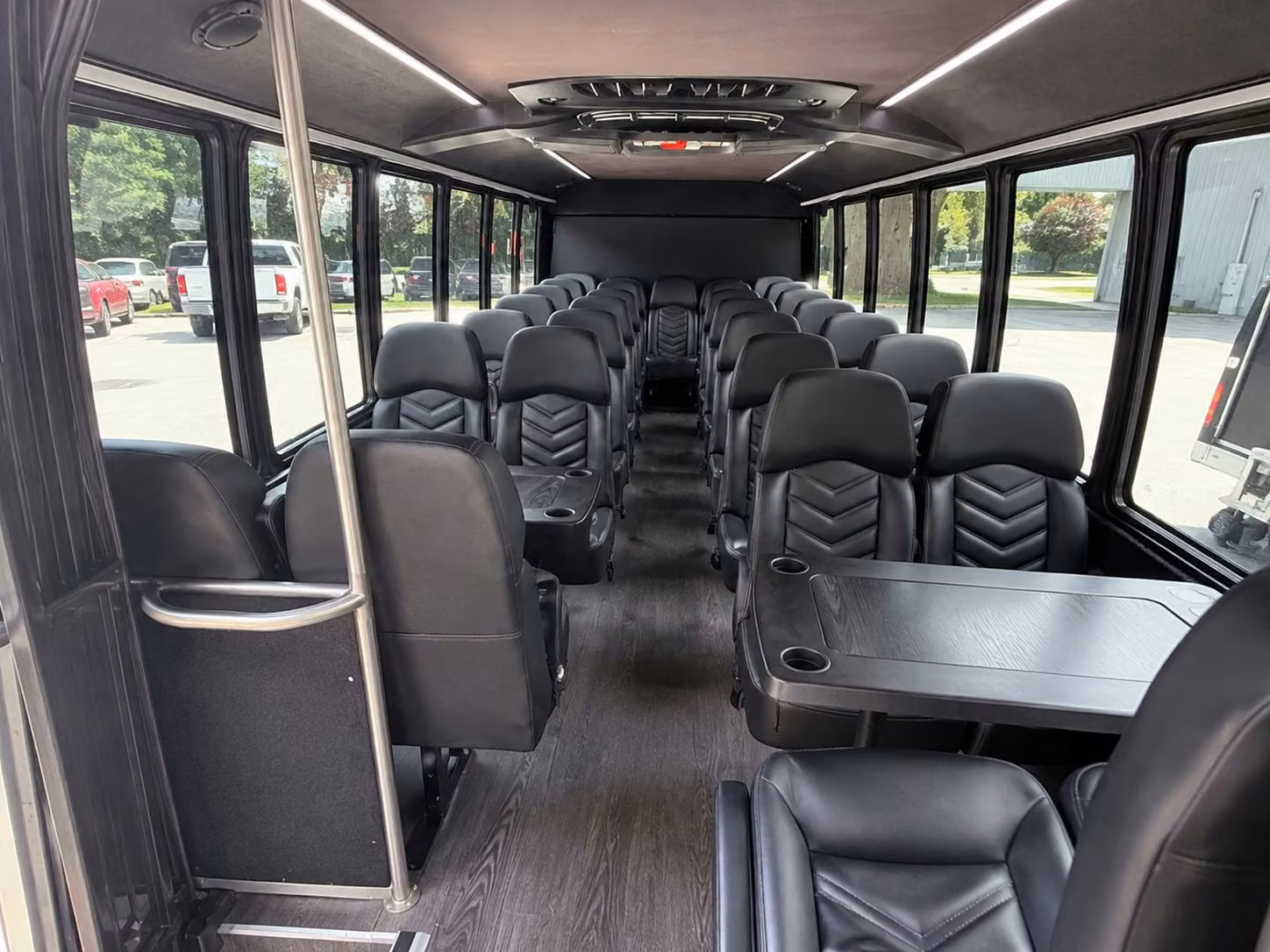 20 passenger minibus inside
