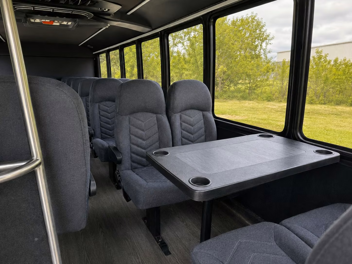 20 passenger minibus interior