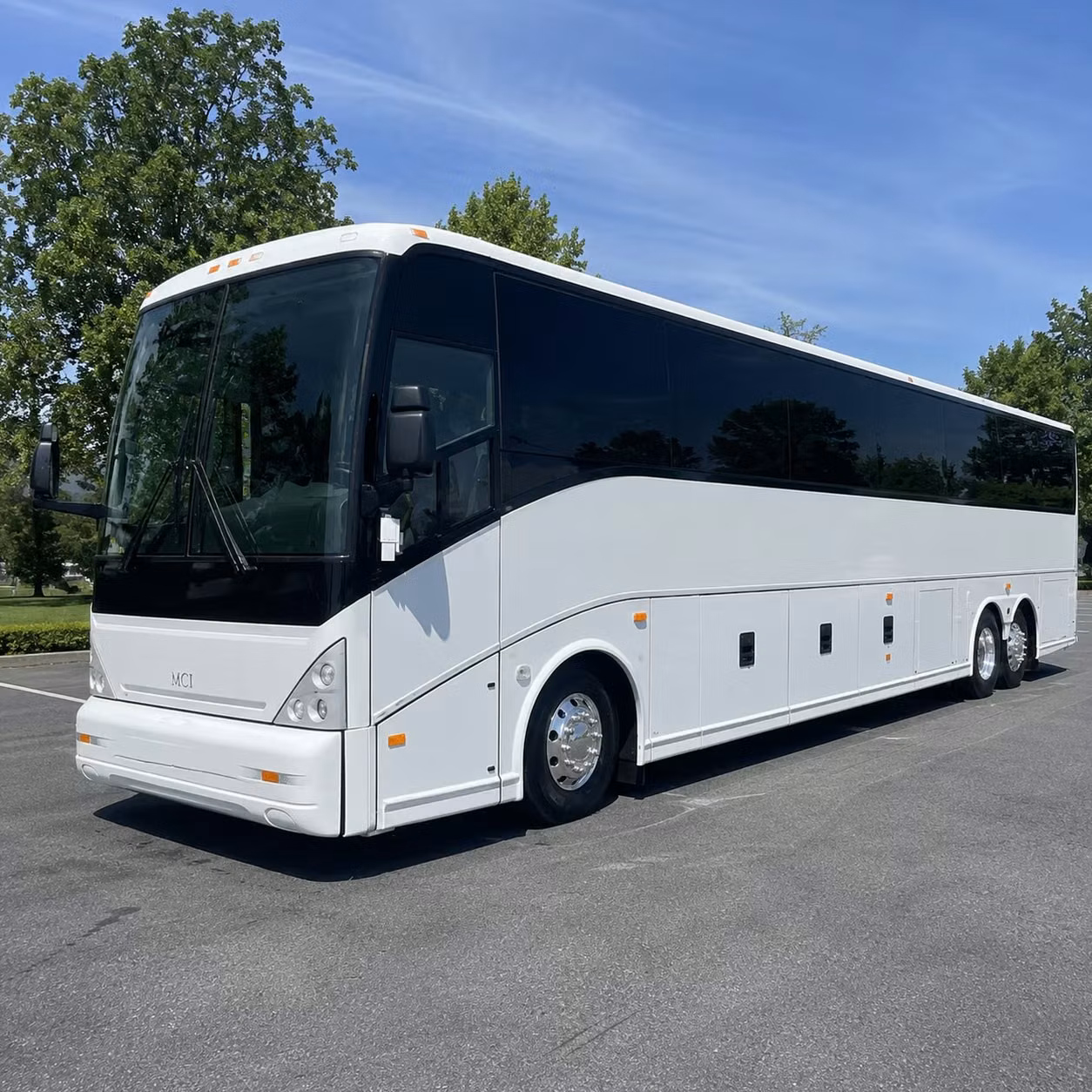 bus rental options for newport beach trips