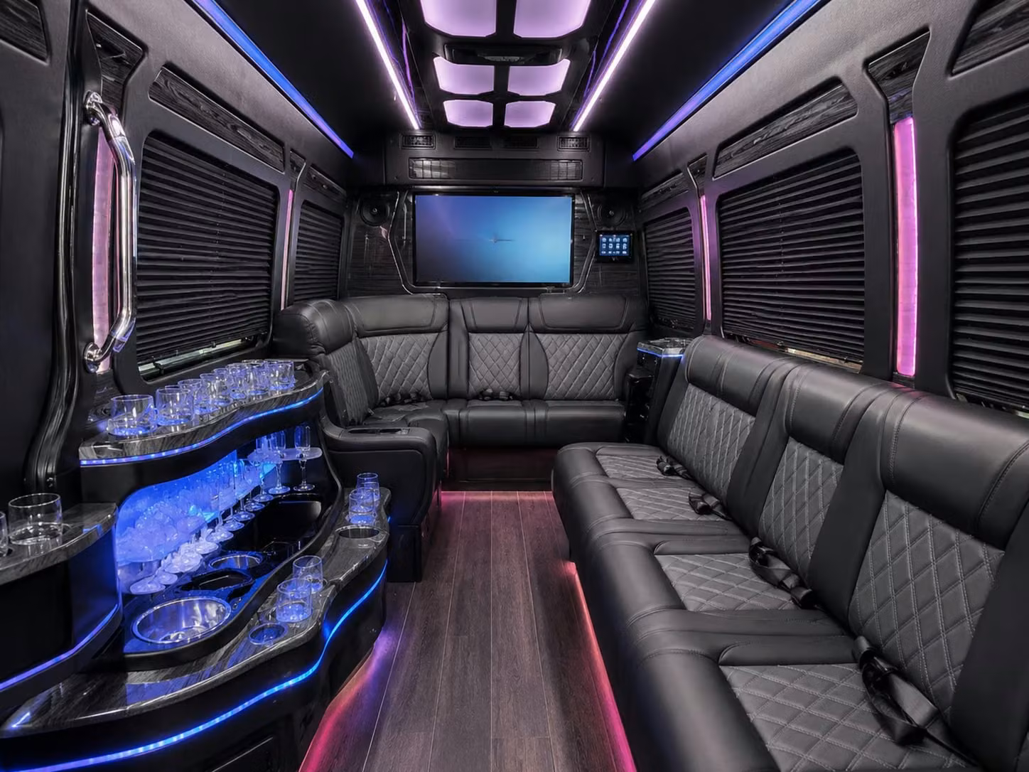 sprinter limousine inside