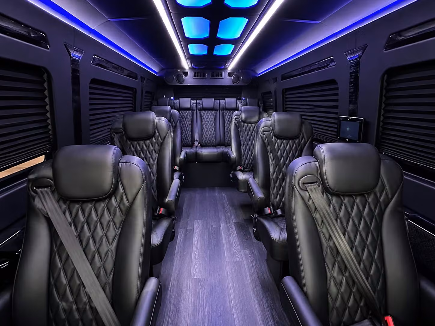sprinter van with driver interior